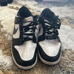Nike Black and White Athletic Shoes